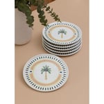 The Mia Italian Summer Servis Tabağı 6lı Set 26 Cm