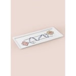 The Mia Luv Dikdörtgen Servis 35x16 Cm