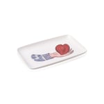The Mia Luv Dikdörtgen Servis Tabağı 31x20 Cm