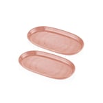 The Mia Noon Oval Servis 2li Somon 29 Cm