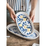 The Mia Odore Di Limone Oval Servis 2li 29 Cm Odl0013