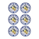The Mia Odore Di Limone Pasta Tabağı 6lı Set 19 Cm Odl0001