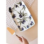 The Mia Olivos Dikdörtgen Servis Tabağı 31x20 Cm Ovs0016