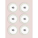 The Mia Olivos Pasta Tabağı 6lı Set 19 Cm Ovs0002
