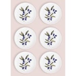 The Mia Olivos Servis Tabağı 6lı Set 26 Cm Ovs0003