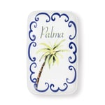 The Mia Palma Dikdörtgen Servis Tabağı 31x20 Cm