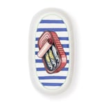 The Mia Palma Oval Servis Tabağı 2li 29 Cm