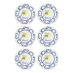The Mia Palma Servis Tabağı 6lı Set 26 Cm