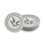 The Mia Provence Lavanta Servis Tabağı 6lı Set 26 Cm Prc04