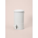 The Mia Stripe Mutfak Ve Banyo Çöp Kovası Beyaz 5 Lt