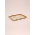The Mia Wicker Bambu Tepsi 31x25 Cm Tps0068