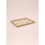 The Mia Wicker Bambu Tepsi 31x25 Cm Tps0066
