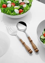 The Mia Woody Salata Servis Takımı 2 Parça
