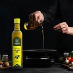 The Mill Natürel Sızma Zeytinyağı 500 ml Cam Şişe - Soğuk Sıkım - %100 Doğal - Uluslararası Lezzet Enstitüsü 2021/2022/2023 Yılı Üstün 3 Yıldız Lezzet Ödülü - Salata ve Yemeklere Uygun - Asitlik ≤%0,8