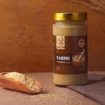 The Mill Tahin 500 g Cam Kavanoz - Helal - Veganlara Uygun - İnce Öğütülmüş Susam - Doğal Olarak İşlenmiş - Atıştırmalık ve Kahvaltı İçin İdeal - Pekmezle Karıştırılabilir - Demir ve Vitamin Kaynağı