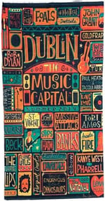 The Music Capital Temalı Buff Boyunluk Bandana No:128