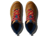 The North Face Bergen Deri Su Geçirmez Kar Botu, Erkek, Timber Tan/TNF Red