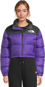 The North Face Kadın NUPTSE SHORT CEKET NF0A5GGES961 Eflatun XL