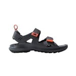 The North Face Kirpi III Sandalet - Erkek, Asfalt Gri Retro Turuncu, 10