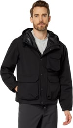 The North Face M M66 Utility Rain Jacket Erkek Outdoor Yağmurluk NF0A7URVJK31 Siyah