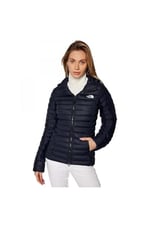The North Face Stretch Down Hoodie Kapüşonlu Kadın Mont Lacivert