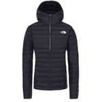 The North Face Stretch Down Hoodie Kapüşonlu Kadın Mont Lacivert