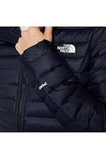 The North Face Stretch Down Hoodie Kapüşonlu Kadın Mont Lacivert