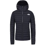 The North Face Stretch Down Hoodie Kapüşonlu Kadın Mont Lacivert