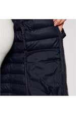 The North Face Stretch Down Hoodie Kapüşonlu Kadın Mont Lacivert