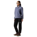 The North Face W 100 Glacier 1/4 Zip Kadın Outdoor Polar Sweatshirts NF0A855MI0H1 Pembe