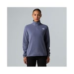 The North Face W 100 Glacier 1/4 Zip Kadın Outdoor Polar Sweatshirts NF0A855MI0H1 Pembe
