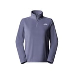 The North Face W 100 Glacier 1/4 Zip Kadın Outdoor Polar Sweatshirts NF0A855MI0H1 Pembe