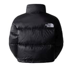 The North Face W Nuptse Short Kadın Outdoor Montu (700 Dolgu Kaz Tüyü) NF0A5GGEKX71 Siyah - Bedenler: S, M, L, XL