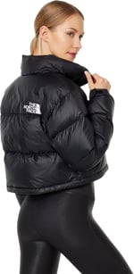 The North Face W Nuptse Short Kadın Outdoor Montu (700 Dolgu Kaz Tüyü) NF0A5GGEKX71 Siyah - Bedenler: S, M, L, XL