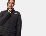THE NORTH FACE W Stretch Down Jacket (Renkli/XS)