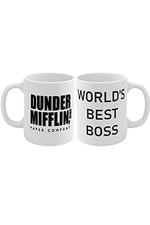The Office Tv Series World's Best Boss Baskılı Kupa Bardak HSPLİNM-4468