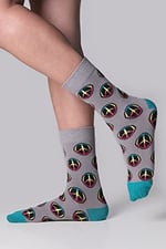 The Socks Company Rasta Peace Desenli Erkek Çorap 41/45