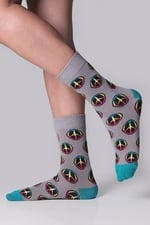 The Socks Company Rasta Peace Desenli Erkek Çorap 41/45