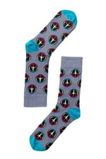 The Socks Company Rasta Peace Desenli Erkek Çorap 41/45