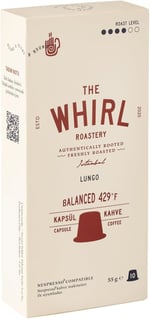 The WHIRL Espresso Lungo Balanced Kapsül 55 G