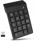 The Wlue Kablosuz Sayısal Tuş Takımı, 18 Tuşlu Numerik Keypad, Numpad Klavye