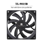 Thermalright AXP90 X47 Siyah Düşük Profilli CPU Soğutucu, 92 mm TL-9015B İnce PWM Fanlı, ITX CPU Soğutucu, AGHP Teknolojisi, 47 mm Yükseklik, AMD AM4 AM5/Intel 1150/1151/1155/1156/1200/1700 (AXP90 X47