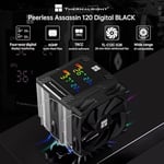 ThermalRight Peerless Assassin 120 Black TL-C12C-X28 V2 120mm Isı Borulu Intel-AMD Hava Soğutucu