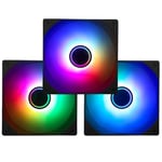 ThermalRight TL-C12B-S V3 ARGB 120mm Siyah 3’lü Kasa Fanı