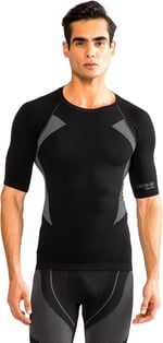 Thermoform Extreme PP Erkek Seamless Termal Tişört SİYAH