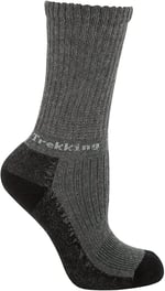 Thermoform Trekking Extra Dolgulu, Darbe Emici Kışlık Unisex Çocuk Çorap Antrasit