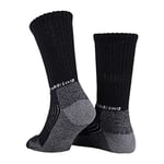 Thermoform Trekking Yürüyüş Kampçı Avcı Çorap Siyah 3'lü Paket 43-46