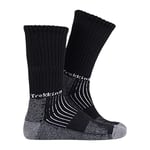 Thermoform Trekking Yürüyüş Kampçı Avcı Çorap Siyah 3'lü Paket 43-46