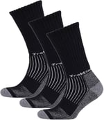 Thermoform Trekking Yürüyüş Kampçı Avcı Çorap Siyah 3'lü Paket 43-46