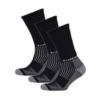 Thermoform Trekking Yürüyüş Kampçı Avcı Çorap Siyah 3'lü Paket 43-46